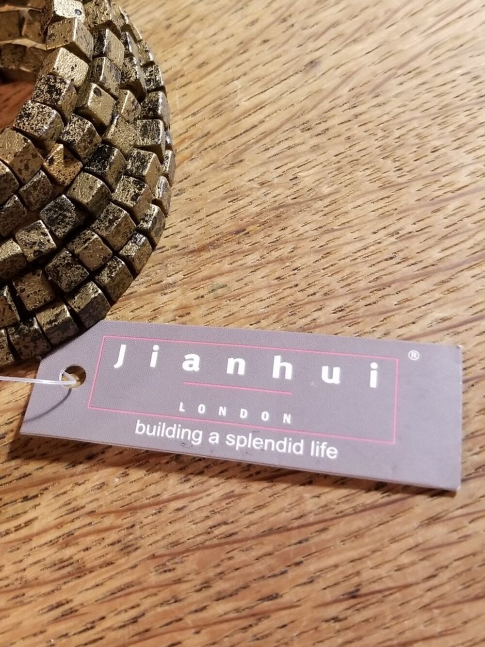 JIANHUI of London wood wrap bracelets - 3 nwt - Picture 8 of 8